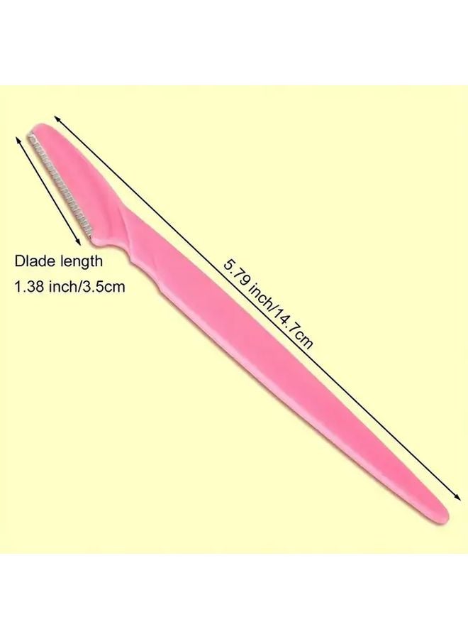 5pcs Stainless Steel Eyebrow Razor Multi Purpose Body Hair Removal Tool - Image 2